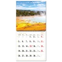 Календарь настенный 2024 30 х 60 см большой многопанельный для заметок ВОДА
