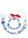 Подвеска для соски и коляски с именем Moodie set