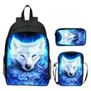 РЮКЗАК WOLF WILKOR WOLF БОЛЬШОЙ НАБОР 3В1 А4 НОВЫЙ