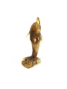 Скульптура дельфина из ЯНТРА, фигурка дельфина в подарок