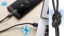 Зарядный кабель для быстрой зарядки USB C, ДЛИННЫЙ, 1,8 М, для быстрой зарядки Samsung в оплетке