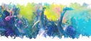 Красочная пудра Холи для Фестиваля красок MIX Набор из 12 штук