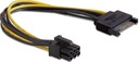 РАЗБЛОКИРОВКА Sata-PCI Express, 6-контактный кабель, 21 см 82924