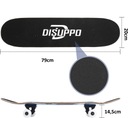 Скейтборд DISUPPO Performance 150 кг ABEC-11 + сумка