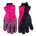 RĘKAWICZKI DZIEWCZĘCE NARCIARSKIE PIĘCIOPALCZASTE YO CLUB 6 LAT+