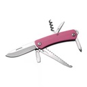 Spyderco Delica 4 FRN Pink Plain C11FPPNS30V