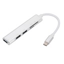 Компактная док-станция USB C/устройство чтения карт TF