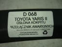 MOULURE CONSOLES GAUCHE COMMUTATEUR FEUX D'URGENCE TOYOTA YARIS II 55436-0D020photo 16