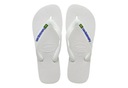 HAVAIANAS DÁMSKE ŽABKY BIELE LOGO 41/42 1SDH