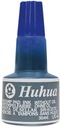 Синие ЧЕРНИЛА для штамповки ШТАМПОВ и ШТАМПОВ, безмасляные Huhua CLEAR