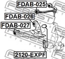 FEBEST 2120-EXPF 8/5000 PERNA PALANCA 