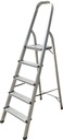 DRABINA DOMOWA ALUMINIOWA 3M LEKKA WYTRZYMAŁA 1x5