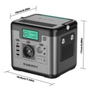 POWER BANK GENERATOR SOLARNY SWAREY 518Wh type C PD 65W+100W SOLAR Kod producenta POWER BANK WITH 100W SOLAR