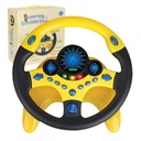 РУЛЬ ДЛЯ ДЕТЕЙ ИНТЕРАКТИВНЫЙ СИМУЛЯТОР ВОЖДЕНИЯ ОГНИ ЗВУКИ АВТОМОБИЛЯ