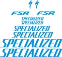 СПЕЦИАЛИЗИРОВАННЫЕ синие наклейки FSR 11-4C ЦВЕТА
