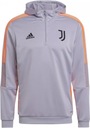 ФУТБОЛКА МУЖСКАЯ ДЛЯ ТРЕНИРОВКИ ADIDAS С КАПЮШОНОМ JUVENTUS TURIN