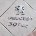 EMBLEMA INSIGNIA INSCRIPCIÓN PEUGEOT 307 CC 