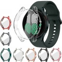 СИЛИКОНОВЫЙ ЧЕХОЛ С МЕТАЛЛИЧЕСКИМ ЭФФЕКТОМ ДЛЯ SAMSUNG WATCH 4 40 мм
