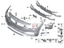 BMW 4 F36 ЗАХИСТ ОМИВАЧА ФАРИ ЛІВОГО 51117363393 7363393 2016  (18092032721) фото min 10