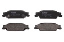 ZAPATAS DE FRENADO CADILLAC T. CTS 02- 07- STS 04- 10 