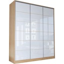 3D ШКАФ CASPIAN 200x250 - SONOMA - LACOBEL