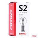 AMIO ЛАМПОЧКА ГАЛОГЕНОВАЯ S2 12V 35/35W BA20D СКУТЕР МОПЕД УПРАВЛЕНИЕ  фото 12