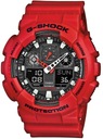 G-SHOCK GA-100B-4AER Часы Секундомер Будильник Красный