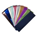 10x FOLIA TRANSFEROWA do zdobień zestaw