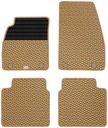 SAAB 9-5 II 2010-2012 ALFOMBRILLAS GOMA PARA COCHE EVA COLOR BEIGE 