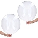 Набор прозрачных воздушных шаров из 2 воздушных шаров больших размеров 50 см для украшения