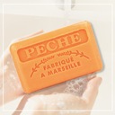 Нежное французское марсельское мыло 125г Персик Peach Peche