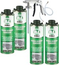 BOLL ZESTAW DO KONSERWACJI KAROSERII 4x1L+PISTOLET