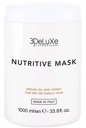 3DELUXE ПИТАТЕЛЬНАЯ УВЛАЖНЯЮЩАЯ МАСКА ДЛЯ СУХИХ И НЕРУЧНЫХ ВОЛОС 1000МЛ