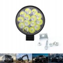 2X 42W ФАРА РОБОЧА АВТО 14 LED (СВІТЛОДІОД) СВІТЛО УНІВЕРСАЛЬНИЙ ФАРА ТЯГАЧ  (18896125899) фото min 14
