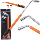 ТЕЛЕСКОПИЧЕСКИЙ КОЛЕСНЫЙ КЛЮЧ + НАСАДКИ 17x19мм 21x23мм