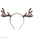 Рождественская повязка на голову с усами северного оленя