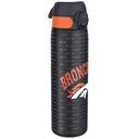 Легка сталева пляшка для води Ion8 NFL Broncos, 600 мл/20 унцій, неізоляційна