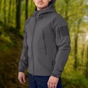 Kurtka Softshell Texar Falcon Grey L Kaptur z kapturem