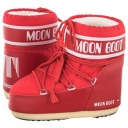 Moon Boot Icon Low Nylon 140934 Красные зимние ботинки