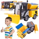 АВТОМОБИЛЬНЫЙ СНЕГОУборщик УЛИЧНЫЙ БУЛЬДАЗЕР СВЕТОДИОД + ЗВУК