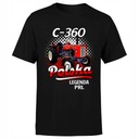 МУЖСКАЯ ФУТБОЛКА С ПРИНТОМ ТРАКТОР-ФЕРМЕР НА ДЕНЬ РОЖДЕНИЯ PRL C-360 XS