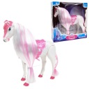 ПРОГУЛЯЮЩАЯ ЛОШАДЬ ДЛЯ КУКЛЫ С РОЗОВОЙ ГРИВОЙ НОРИМПЕКС