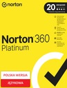 Norton 360 Platinum PL 20 мест на 1 год (без карты) + Secure VPN