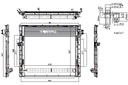 NISSENS CONDENSADOR DE ACONDICIONADOR MERCEDES GL X166 GLE C292 GLE W166 GLS 