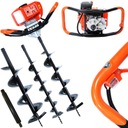 БУРА ДЛЯ ПОЧВЫ RITCH БЕНЗИНОВЫЙ Шнек 5,2 л.с. 3 БУРА