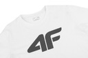 4F Pánske tričko športové bavlna r.XL Výstrih okrúhly