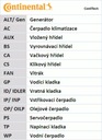 CONTINENTAL CTAM ROZVODOVÁ SADA+ČERPADLO CT1077WP2 Typ auta Nákladné dodávky Osobné autá