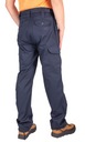 Pánske nohavice BOJOVKY tmavomodré s vreckami 40 Odtieň námornícky modrý