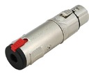 XLR-Jack 6.3 Стерео адаптер Roxtone RA3 XFJF