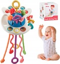 Senzorická hračka Montessori Hryzátko pre bábätká
